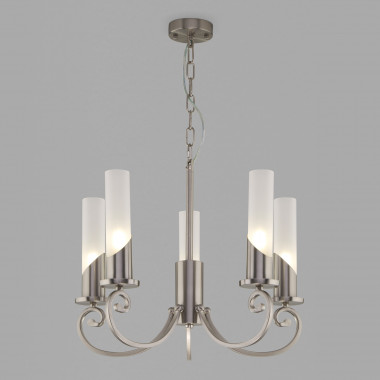 Классическая подвесная люстра 60117/5 никель — Multielectrika