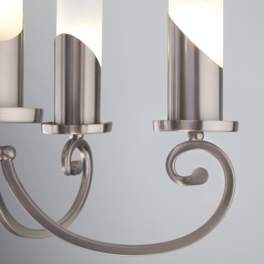 Классическая подвесная люстра 60117/5 никель — Multielectrika