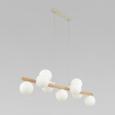 Подвесной светильник со стеклянными плафонами 5906 Estera Wood — Multielectrika