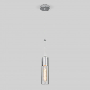 Подвесной светильник со стеклянным плафоном 50226/1 прозрачный — Multielectrika