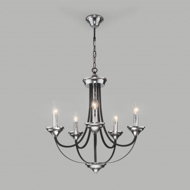 Подвесная люстра 60098/5 хром — Multielectrika