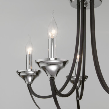 Подвесная люстра 60098/5 хром — Multielectrika