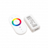 Контроллер радио RGB сенсорный 18A, 12/24V, белый, модель 2, RF-RGB-S-18A-WH2