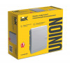 Корпус пластиковый IEK UNION Compact ЩРВ-П-18 IP41 белая дверь фото 3 — Multielectrika