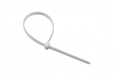 Стяжка кабельная нейлоновая Rexant 200x3,6мм, белая (100 шт/уп) &mdash; Multielectrika