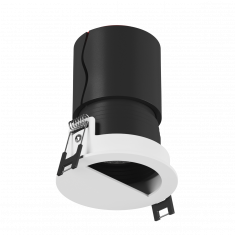 DL-SDR03PZ-12-WW, светильник wall washer, линза-полумесяц,12Вт, 3000К, IP44 &mdash; Multielectrika