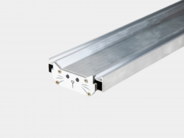 Алюминиевый профиль SWG Pro встраиваемый в нат.потолок CAT35, 2м (с поликарб. экраном и заглушками) — Multielectrika
