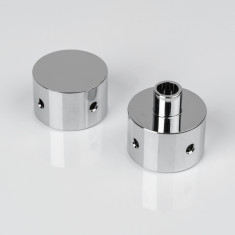 Комплект металлических заглушек для ленты SWG D22, 2шт &mdash; Multielectrika