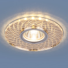 Точечный светодиодный светильник 8091 MR16 SL/GD зеркальный/золотой &mdash; Multielectrika