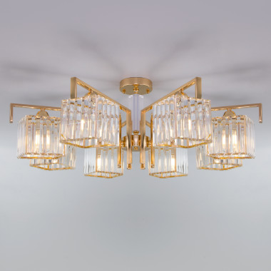 Умный потолочный светильник 10126/8 золото — Multielectrika