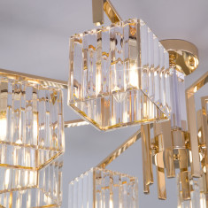 Умный потолочный светильник 10126/8 золото &mdash; Multielectrika