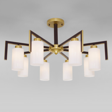 Потолочная люстра в стиле лофт 70126/8 черный — Multielectrika