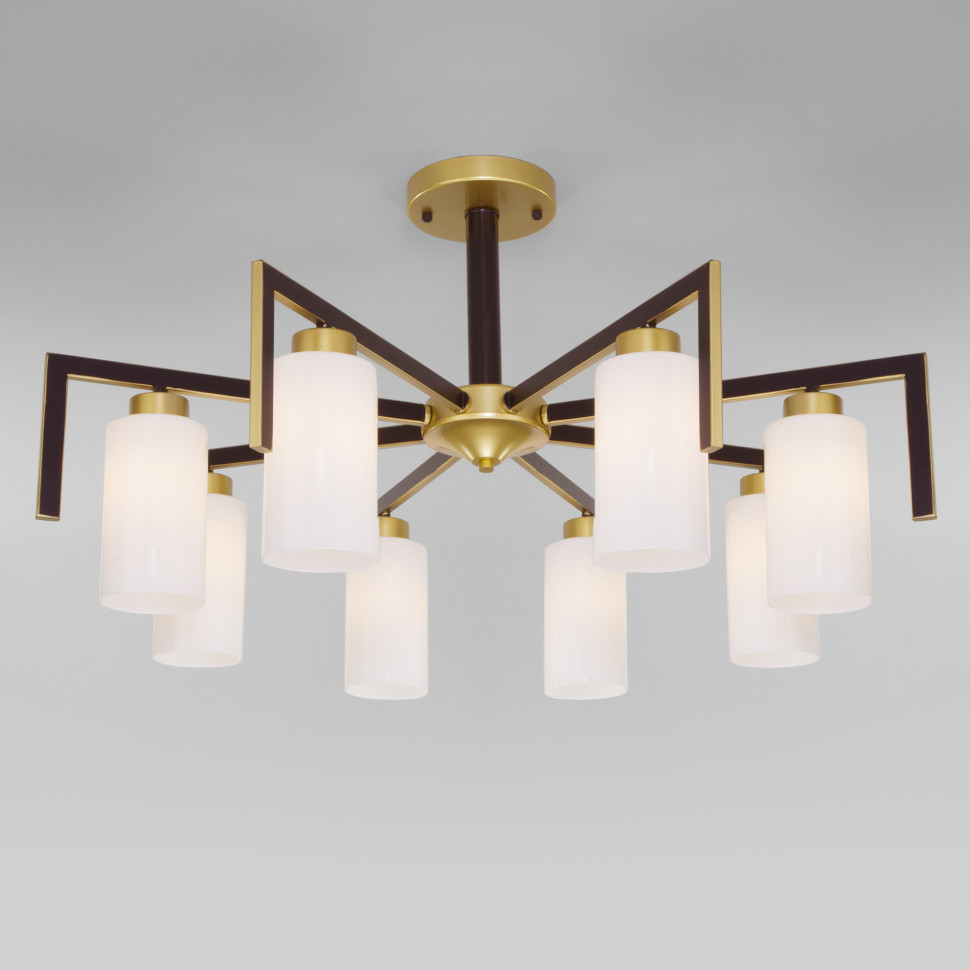 Потолочная люстра в стиле лофт 70126/8 черный фото 1 — Multielectrika