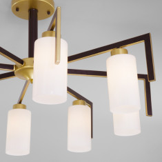 Потолочная люстра в стиле лофт 70126/8 черный &mdash; Multielectrika