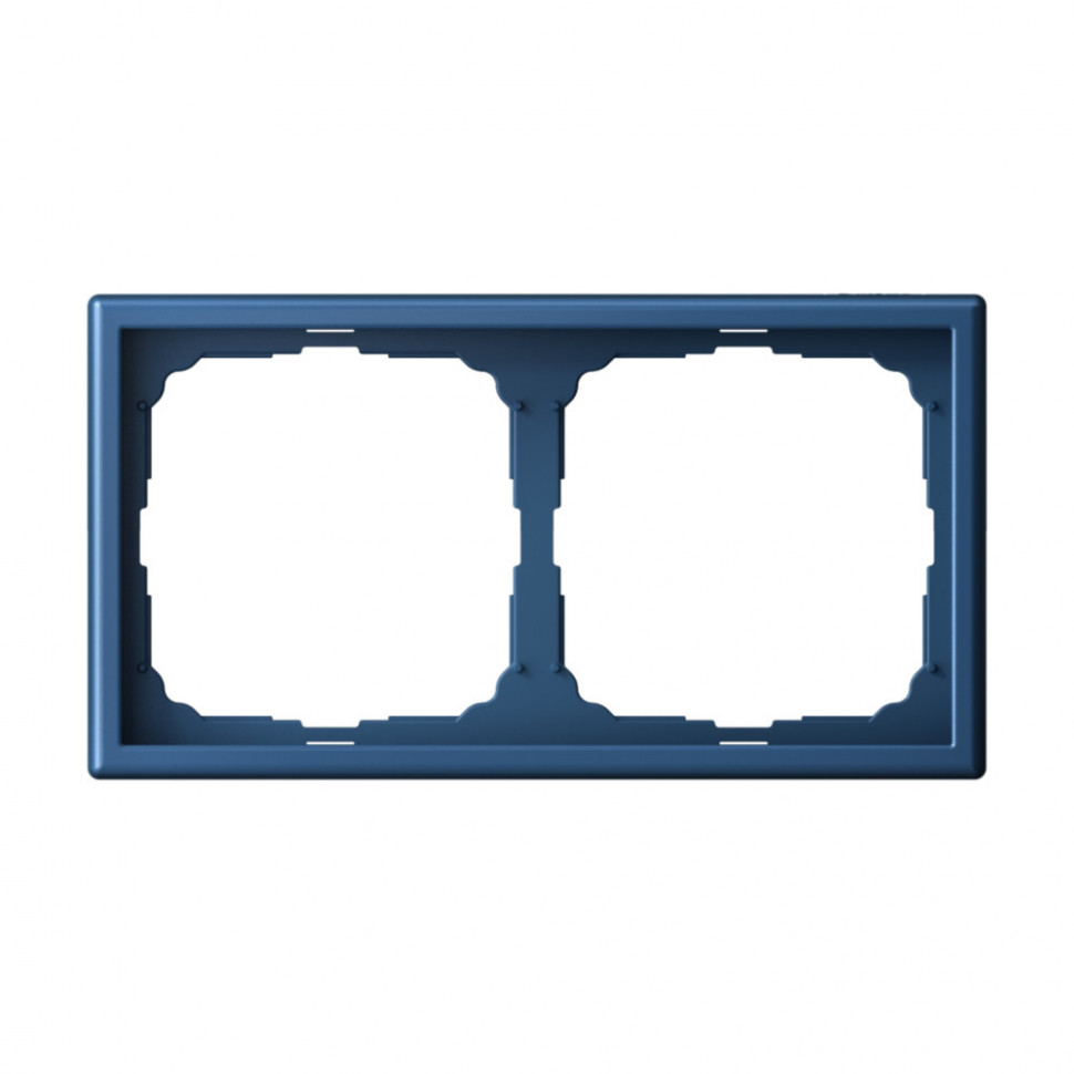 Рамка на 2 поста Systeme Electric ArtGallery универсальная, аквамарин фото 1 — Multielectrika