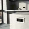 Рамка из поликарбоната на 2 поста Split белый/черный, soft-touch W0023068 фото 4 &mdash; Multielectrika
