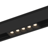 LED трековый диммируемый светильник SY Черный 10Вт 3000К, SY-DIM-601221-BL-10-WW