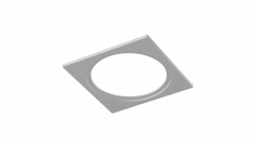 Рамка для серии COMBO 1 квадратная, белая, COMBO-1S1-WH &mdash; Multielectrika