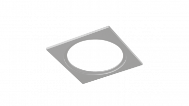 Рамка для серии COMBO 1 квадратная, белая, COMBO-1S1-WH — Multielectrika