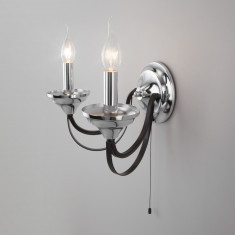 Бра в стиле лофт 60098/2 хром &mdash; Multielectrika