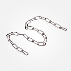 Цепь с карабинами 1 м хром 10300 цепь длиной 1 метр с  2 карабинами хром, арт. 73023 &mdash; Multielectrika