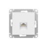 Розетка RJ-45 Systeme Electric AtlasDesign кат. 5Е, лотос