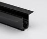 SY-LINK-20T2-2.5-BL, шинопровод встраиваемый глубокий под шпаклевку, 48В, черный, 2.5м