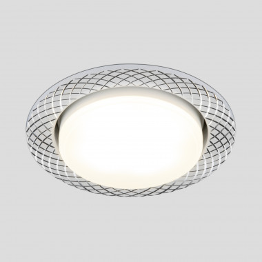 Алюминиевый точечный светильник 1071 GX53 WH белый — Multielectrika