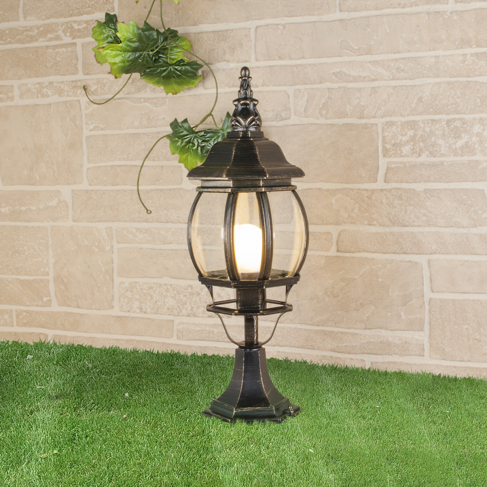 Ландшафтный светильник IP33 GL 1001S черное золото фото 1 — Multielectrika