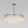 Умная подвесная люстра с прозрачным хрусталем 60159 хром фото 1 &mdash; Multielectrika