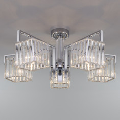 Умный потолочный светильник 10126/5 хром &mdash; Multielectrika