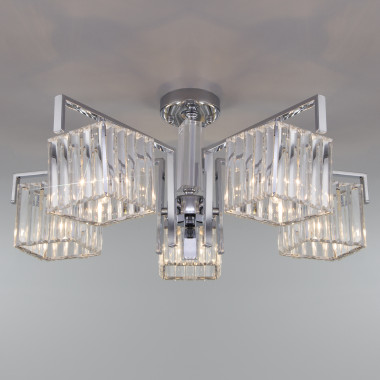 Умный потолочный светильник 10126/5 хром — Multielectrika