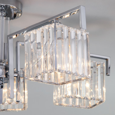 Умный потолочный светильник 10126/5 хром — Multielectrika