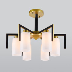 Потолочная люстра в стиле лофт 70126/6 черный &mdash; Multielectrika