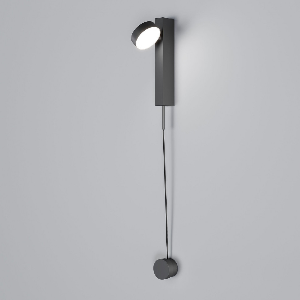 Настенный светодиодный светильник Orco LED с диммером 40112/LED графит фото 1 &mdash; Multielectrika