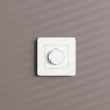 Рамка из поликарбоната на 1 пост Split белый/черный, soft-touch W0013068 фото 7 &mdash; Multielectrika