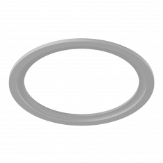 Рамка для серии COMBO 1 круглая, белая, COMBO-1R1-WH &mdash; Multielectrika