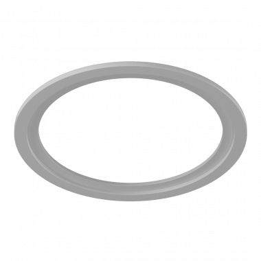 Рамка для серии COMBO 1 круглая, белая, COMBO-1R1-WH — Multielectrika