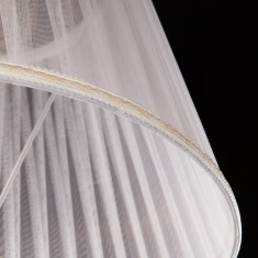 Торшер с абажуром белый с золотом 01003/1 белый с золотом &mdash; Multielectrika