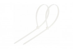 Стяжка кабельная нейлоновая Rexant 250x4,8мм, белая (100 шт/уп) &mdash; Multielectrika