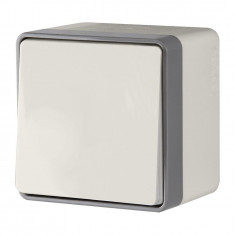 Выключатель одноклавишный влагозащищенный Gallant слоновая кость W5010203 &mdash; Multielectrika