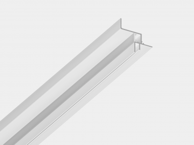 Безрамный «теневой» профиль FGC-20-WH-2 для установки в гипсокартон белый, отступ 20 мм с расс — Multielectrika