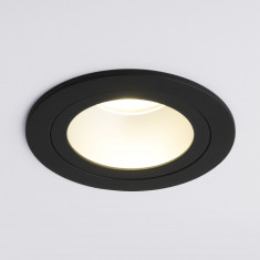 Встраиваемый точечный светильник 122 MR16 серебро/черный &mdash; Multielectrika