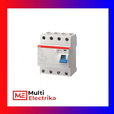УЗО ABB F204 A-25/0,1 тип A 25A 100mA 2CSF204101R2250 — Multielectrika