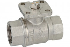Шаровой кран Bugatti с фланцем под привод по ISO5211 220AT Rp1"1/4 DN32 PN25 02000047 &mdash; Multielectrika