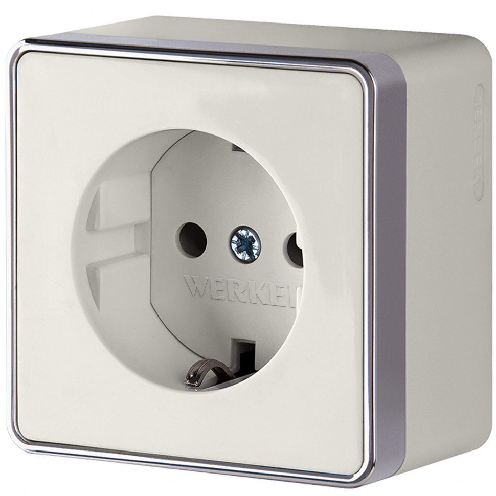 Розетка с заземлением Gallant слоновая кость W5071003 фото 1 &mdash; Multielectrika