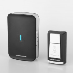 Звонок беспроводной WL 36M IP44 черный DBQ19M WL 36M IP44 черный &mdash; Multielectrika