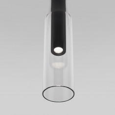 Подвесной светильник LED со стеклянным плафоном 50254/1 LED черный &mdash; Multielectrika