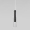 Подвесной светильник LED со стеклянным плафоном 50254/1 LED черный фото 3 &mdash; Multielectrika