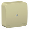 Коробка распределительная Systeme Electric Blanca бежевая IP42